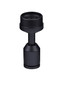 Preview: Nova Luce Montagesockel Lyb Schwarz Aluminium Ø3cm 9980574