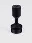 Preview: Nova Luce Montagesockel Lyb Schwarz Aluminium Ø3cm 9980574