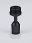 Preview: Nova Luce Montagesockel Lyb Schwarz Aluminium Ø3cm 9980574