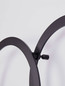 Preview: Nova Luce LED Wandleuchte Lyb 27W warmweiss 3000K Schwarz Aluminium Ø40cm 9980579