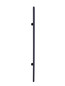Preview: Nova Luce LED Wandleuchte Lyb 19W warmweiss 3000K Schwarz Aluminium 85x4cm 9980580