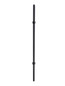 Preview: Nova Luce LED Wandleuchte Lyb 19W warmweiss 3000K Schwarz Aluminium 85x4cm 9980581