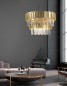 Preview: Nova Luce BALADONA Pendelleuchte G9 18-fach Messing 180x85cm dimmbar 81091718
