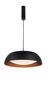 Preview: Nova Luce LANDON LED Pendelleuchte Schwarz 41W Warmweiss 170x58cm dimmbar 86009