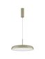 Preview: Nova Luce LINUS LED Pendelleuchte Champagnergold 40W Steuerbare Lichtfarbe 150x45cm dimmbar 9005661