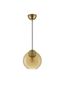 Preview: Nova Luce MIDORI Pendelleuchte E27 Gold 182,5x24cm dimmbar 9009239