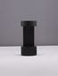 Preview: Nova Luce TALA LED Sockelleuchte Schwarz 9W IP54 Warmweiss 9x9x19,5cm 9026121
