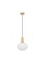 Preview: Nova Luce ALLEN Pendelleuchte E27 Gold 120x24cm dimmbar 9028844