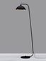 Preview: Nova Luce MIRBA Stehlampe E27 Schwarz 160x27cm 9035982