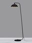 Preview: Nova Luce MIRBA Stehlampe E27 Schwarz 160x27cm 9035982
