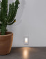 Preview: Nova Luce COVE LED Wandeinbauleuchte Weiß 1,5W IP54 Warmweiss 7,44x5x14cm 9083021