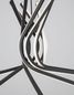 Preview: Nova Luce NARVI LED Pendelleuchte Schwarz 60W Warmweiss 150x80cm dimmbar 9100281