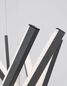 Preview: Nova Luce NARVI LED Pendelleuchte Schwarz 60W Warmweiss 150x80cm dimmbar 9100281