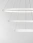 Preview: Nova Luce EMPATIA LED Pendelleuchte Weiß 108W Warmweiss 120x80cm dimmbar 9172868