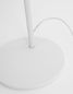 Preview: Nova Luce YAMA Stehlampe E27 Weiß 176x20cm 9180521