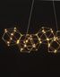 Preview: Nova Luce NEBULA LED Pendelleuchte Gold 33,6W Warmweiss 108x32x120cm 9186807