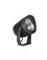 Preview: Nova Luce NORTH LED Bodenspot Schwarz 20W IP65 Warmweiss 12x12x18cm 9240678