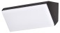 Preview: Nova Luce KEEN LED Wandleuchte Schwarz 12W IP65 Warmweiss 18x9x9cm 9270027
