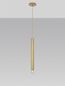 Preview: Nova Luce NORWAY Pendelleuchte E27 Gold 180x4,5cm dimmbar 9287948