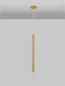 Preview: Nova Luce NORWAY Pendelleuchte E27 Gold 180x4,5cm dimmbar 9287949