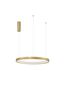 Preview: Nova Luce PERRINE LED Pendelleuchte Gold 40W Warmweiss 150x60cm dimmbar 9345619