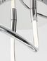 Preview: Nova Luce FUNGO LED Deckenleuchte Chrom 47W Warmweiss 98x39,5x26cm dimmbar 9357085