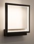 Preview: Nova Luce CORNICE LED Wandleuchte Schwarz 18W Warmweiss 21x6x25cm 9421751