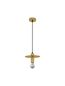 Preview: Nova Luce ROYAL Pendelleuchte E27 Gold 180x20cm dimmbar 9501240