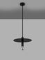 Preview: Nova Luce ROYAL Pendelleuchte E27 Schwarz 180x35cm dimmbar 9501243