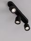 Preview: Nova Luce ORSON Deckenleuchte GU10 3-fach Schwarz 48x8x9,7cm dimmbar 9555817