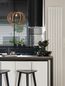 Preview: Nova Luce OTTOLINE Pendelleuchte E27 Braun 126x40cm dimmbar 9620124