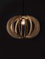 Preview: Nova Luce OTTOLINE Pendelleuchte E27 Braun 126x40cm dimmbar 9620124