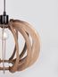 Preview: Nova Luce OTTOLINE Pendelleuchte E27 Braun 126x40cm dimmbar 9620124