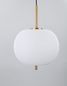 Preview: Nova Luce LATO Pendelleuchte E27 Gold 120x30cm dimmbar 9624061