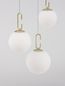 Preview: Nova Luce HOOK LED Pendelleuchte Gold 25,8W Warmweiss 180x39cm 9695223