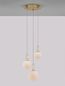 Preview: Nova Luce HOOK LED Pendelleuchte Gold 25,8W Warmweiss 180x39cm 9695223