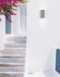 Preview: Nova Luce FUENTO Wandleuchte GU10 Grau 2x7W IP65 8,6x10x18cm dimmbar 9790552
