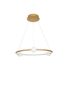 Preview: Nova Luce CELIA LED Pendelleuchte Satin 37W Warmweiss 120x64cm dimmbar 9820600