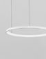 Preview: Nova Luce PERTINO LED Pendelleuchte Weiß 48W Warmweiss 150x58cm dimmbar 9853683