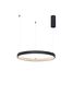 Preview: Nova Luce PRESTON LED Pendelleuchte Schwarz 35W Warmweiss 120x60cm dimmbar 9865160