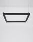 Preview: Nova Luce ETERNA LED Pendelleuchte Schwarz 30W Warmweiss 50x50x120cm dimmbar 9990736