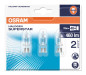 Preview: 3er-Set Osram G9 Lampe Halopin Superstar 33W 460Lm Warmweiss 4052899948501