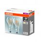 Mobile Preview: Osram E27 LED Lampe Base Filament A60 7W 806Lm warmweiss Doppelpack