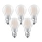Preview: 5er-Pack OSRAM BASE E27 A LED Lampe 7W 806Lm 2700K warmweiss wie 60W