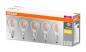 Mobile Preview: Osram 5er-Pack E14 LED Birne Base 4,0W 470Lm Warmweiss