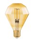 Preview: OSRAM Vintage 1906 E27 DIAMOND Filament LED Lampe 4,5W 420Lm 2500K warmweiss wie 40W