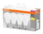 Mobile Preview: 4er-Pack Osram LED Lampe BASE E27 11W 1055Lumen warmweiss 2700K, hell wie 75W Glühlampen