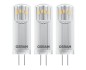 Mobile Preview: OSRAM BASE PIN G4 LED Lampe 1,8W 3-er Pack warmweiss wie 20W
