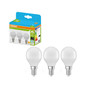 Preview: 3er-Pack OSRAM LED Lampe E14 Classic matt P60 6.5W 806lm Tageslichtweiss 6500K wie 60W 4099854534683
