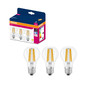 Preview: 3er-Pack OSRAM LED Lampe E27 Classic Filament A100 11W 1521lm Neutralweiss 4000K wie 100W 4099854555930